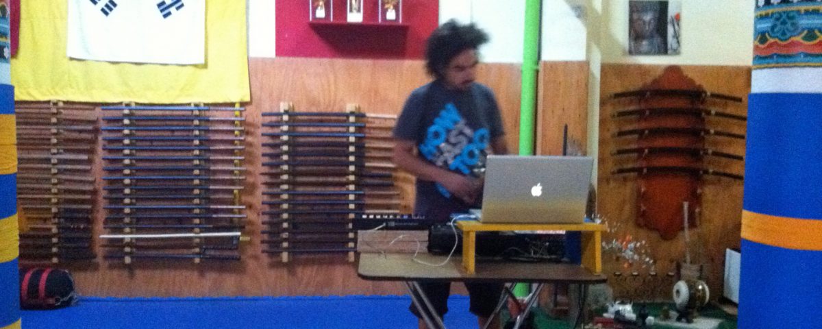 Dj cfunk en el dojang de hankido Chile