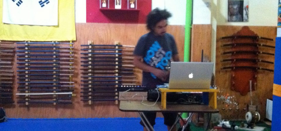 Dj cfunk en el dojang de hankido Chile